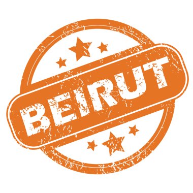 Beyrut yuvarlak damga