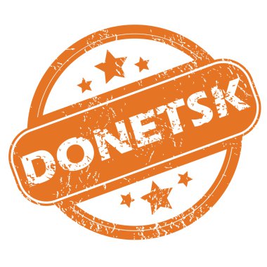 Donetsk yuvarlak damga