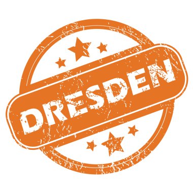 Dresden yuvarlak damga