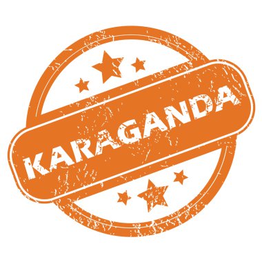 Karaganda yuvarlak damga