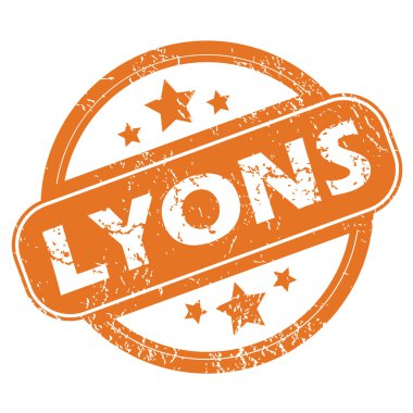 Lyons yuvarlak damga