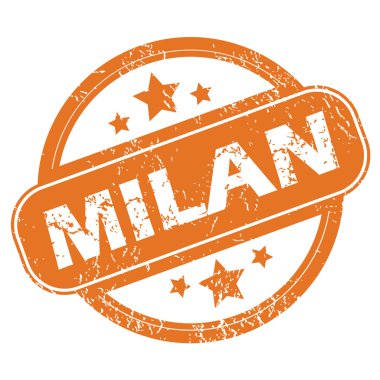 Milan yuvarlak damga