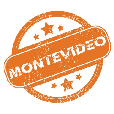 Montevideo yuvarlak damga