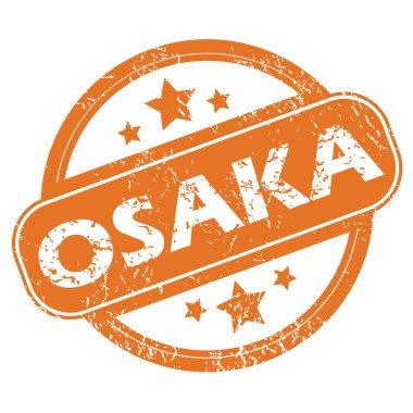Osaka yuvarlak damga