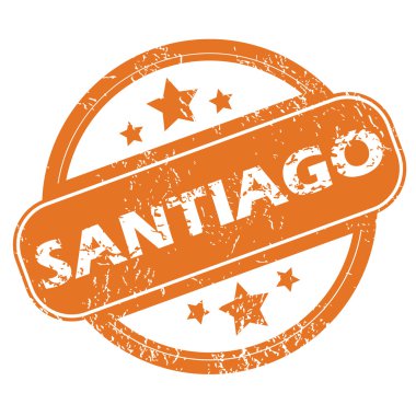 Santiago yuvarlak damga
