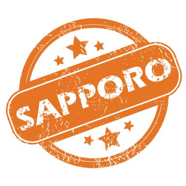 Sapporo yuvarlak damga