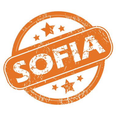 Sofia yuvarlak damga