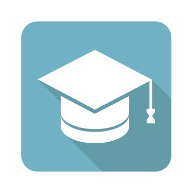 Akademik şapka kare simgesi