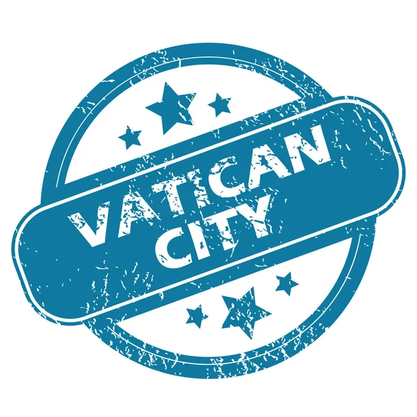 Vatikanstaten rund stämpel — Stock vektor