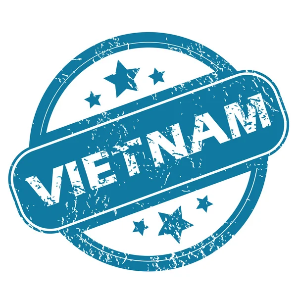 VIETNAM timbro rotondo — Vettoriale Stock