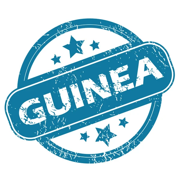 Guinea rund stämpel — Stock vektor