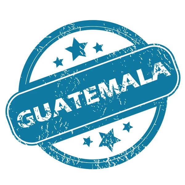 Guatemala ronde stempel — Stockvector