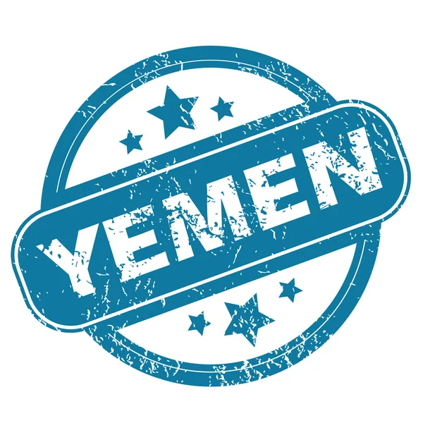Timbre rond YEMEN — Image vectorielle