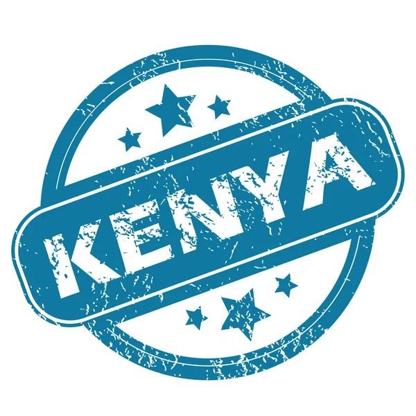 Sello redondo KENYA — Vector de stock