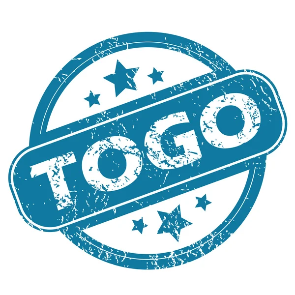 Togo kulaté razítko — Stockový vektor
