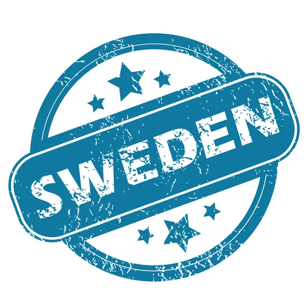 SWEDEN round stamp — Stock Vector