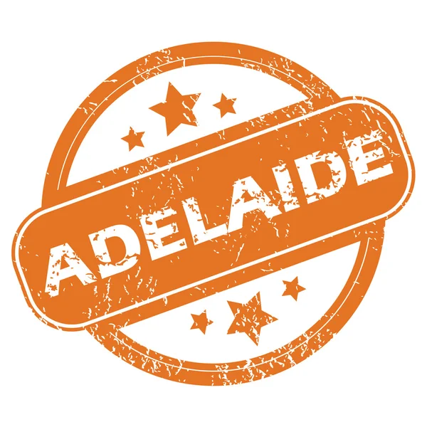 Sello redondo Adelaide — Vector de stock