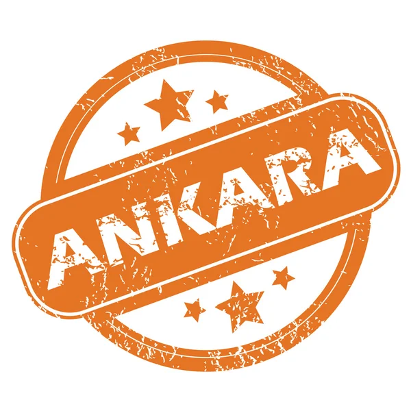 Анкара круглого штампа — стоковий вектор
