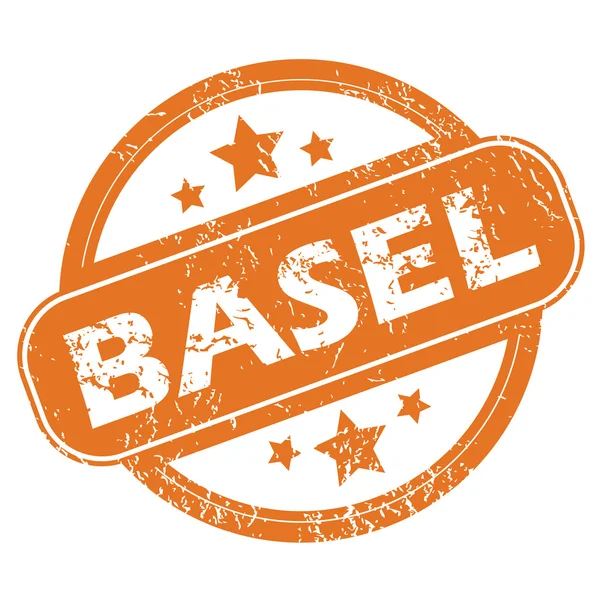 Timbro rotondo Basilea — Vettoriale Stock