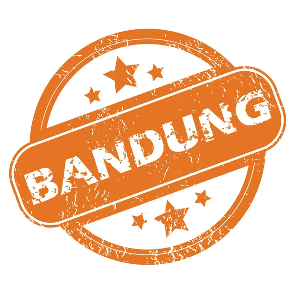 Bandung rund stämpel — Stock vektor