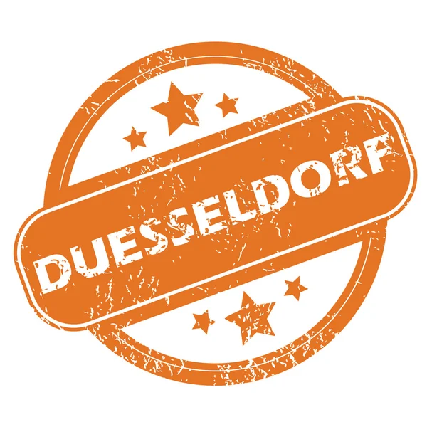 Duesseldorf rund stämpel — Stock vektor