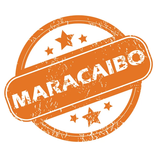 Maracaibo kerek bélyegző — Stock Vector