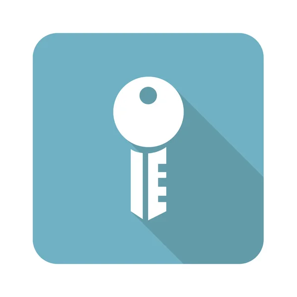 Key square icon — Stock Vector
