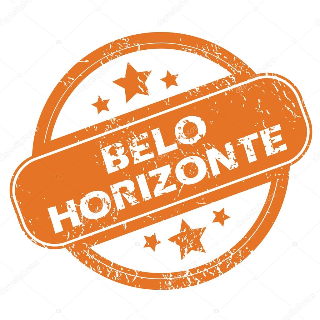 Belo Horizonte round stamp