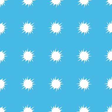 Yıldız patlaması düz desen