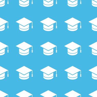 Akademik şapka düz desen