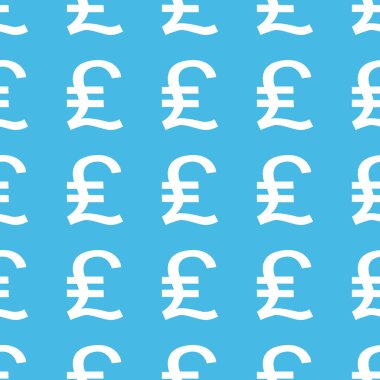 Pound sterling düz desen