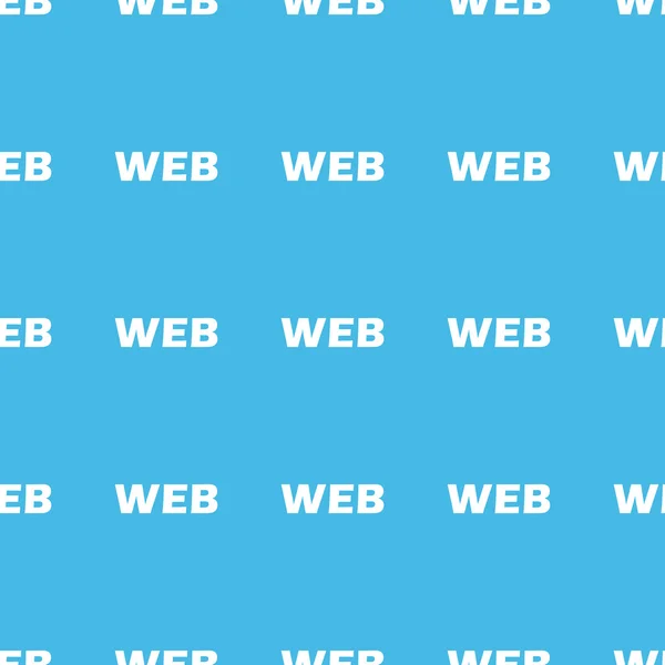 WEB straight pattern — Stock Vector