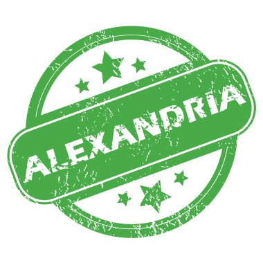 Alexandria yeşil pul