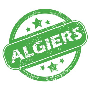 Algiers yeşil pul