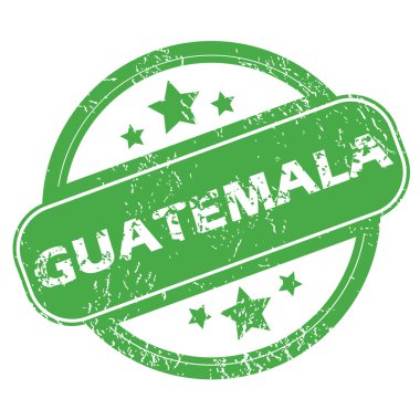 Guatemala yeşil pul