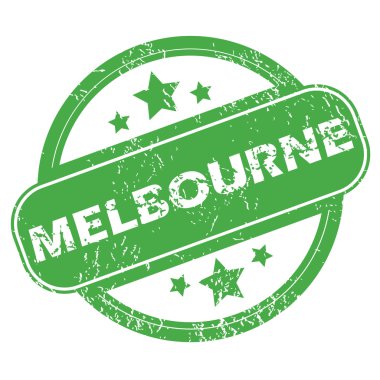 Melbourne yeşil pul