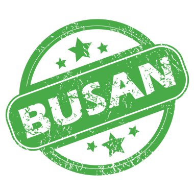 Busan yeşil pul