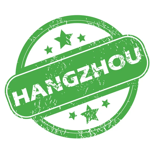 Hangzhou grüne Marke — Stockvektor