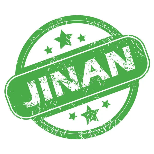 Timbre vert Jinan — Image vectorielle