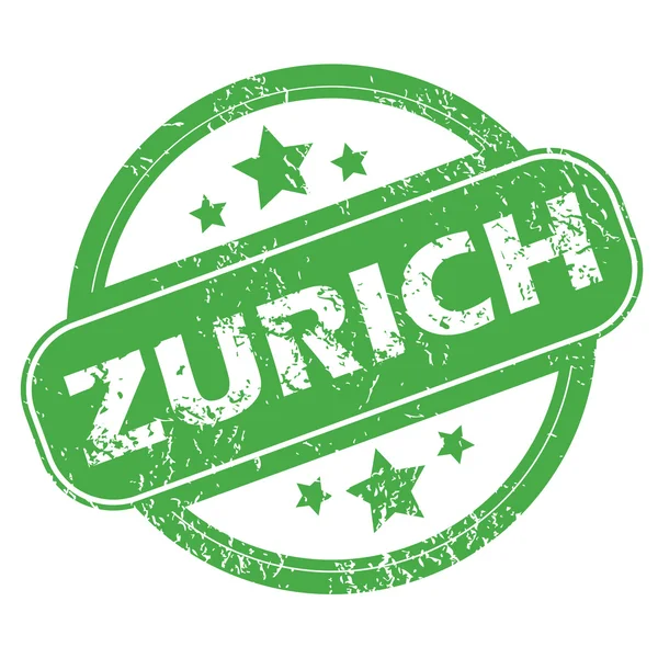 Züricher Grünmarke — Stockvektor