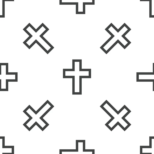 Christian cross pattern — Stock Vector