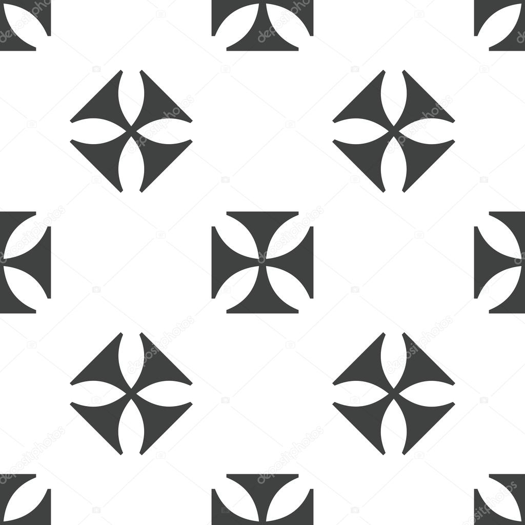 Maltese cross pattern