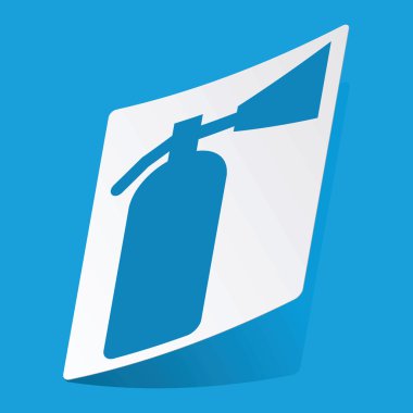 Yangın söndürücü etiket