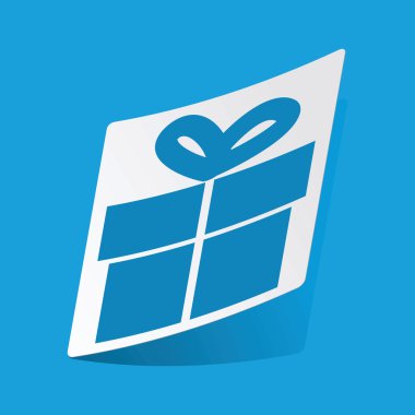 Hediye kutusu etiketi