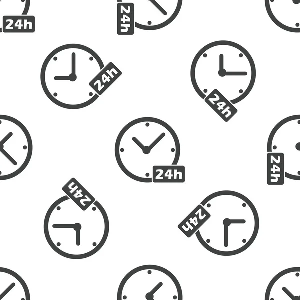 24h workhours pattern — Stock Vector