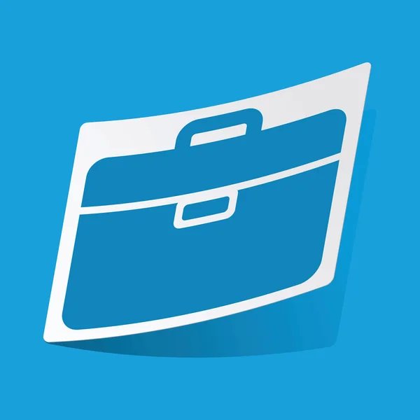 Briefcase sticker — Stock Vector