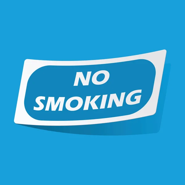 いいえ禁煙ステッカー — ストックベクタ