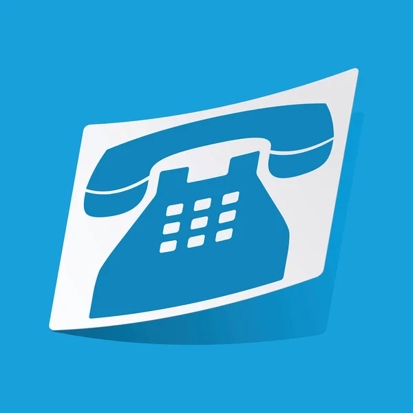 Blue telephone icon Royalty Free Vector Image - VectorStock