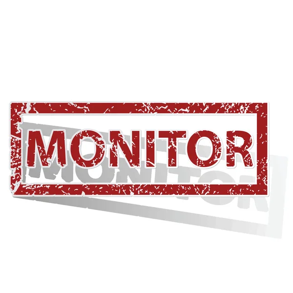 Марка MONITOR — стоковый вектор