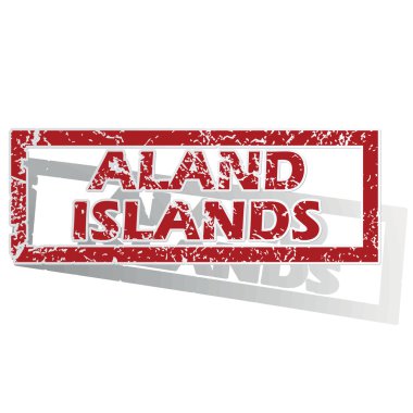 Aland Adaları Seviyelendirilmiş damgası